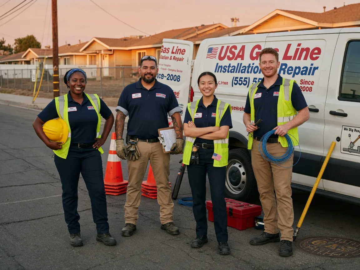 Gas Line Installation company in Millersburg, PA